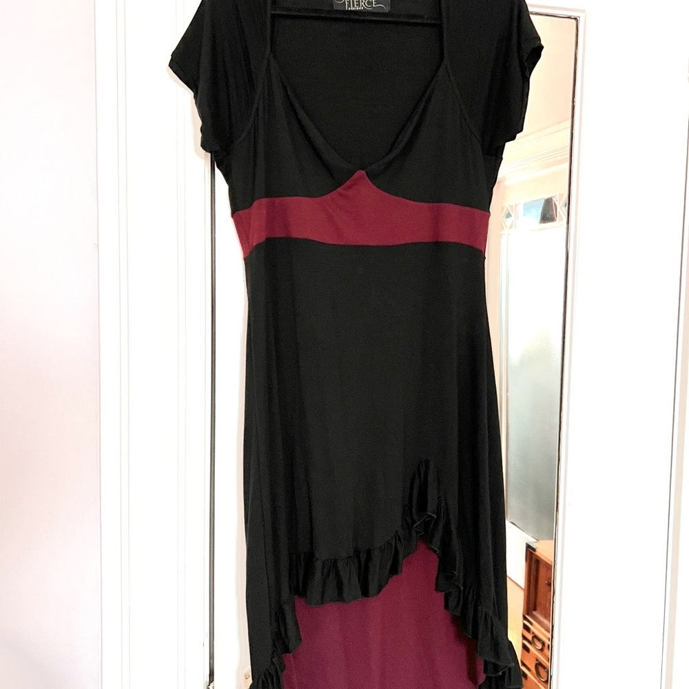 Soft cotton Sefirah Fierce dress with tango flare L